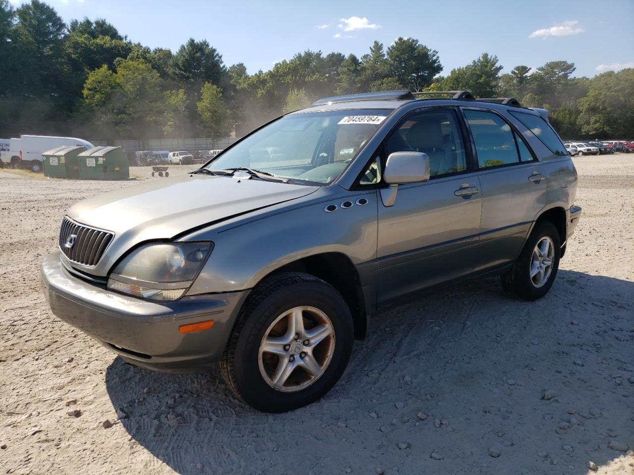 LEXUS RX 300 2000 gray  gas JT6HF10UXY0149612 photo #1