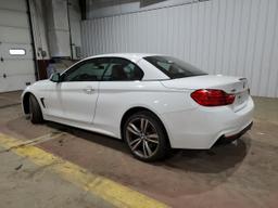 BMW 440XI 2017 white  gas WBA4U1C58H5A16044 photo #3