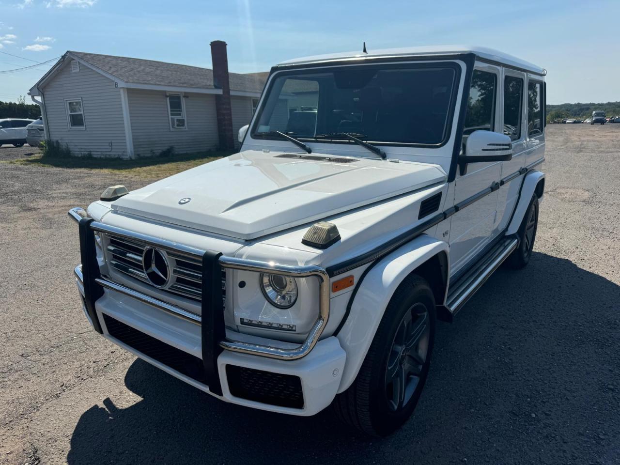 MERCEDES-BENZ G 550 2016 white 4dr spor gas WDCYC3KF2GX259095 photo #1