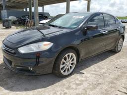 DODGE DART LIMIT 2013 black  gas 1C3CDFCH5DD285268 photo #2