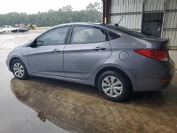 HYUNDAI ACCENT SE 2017 gray sedan 4d gas KMHCT4AE3HU195971 photo #3