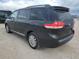 TOYOTA SIENNA XLE 2014 black  gas 5TDDK3DC4ES077315 photo #3