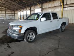 GMC CANYON SLE 2012 white crew pic gas 1GTD5MFEXC8106491 photo #2