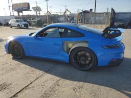 PORSCHE 911 GT3 2022 blue  gas WP0AC2A99NS268142 photo #3