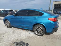 BMW X4 XDRIVEM 2016 blue 4dr spor gas 5UXXW7C55G0M91008 photo #3