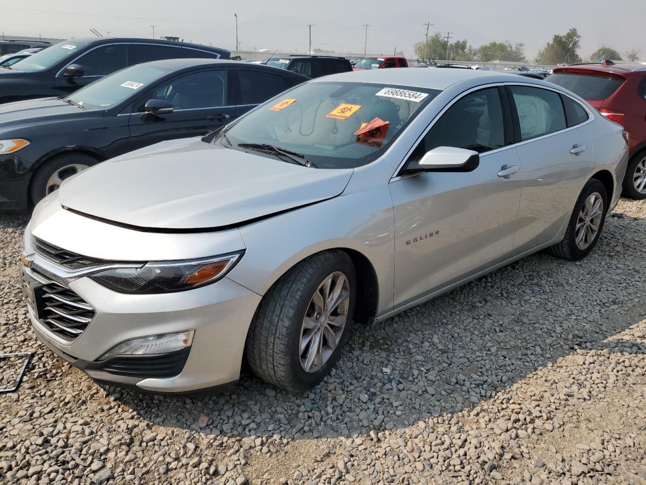 CHEVROLET MALIBU LT 2019 silver  gas 1G1ZD5ST2KF227425 photo #1