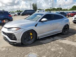 LAMBORGHINI URUS 2021 gray  Gasoline ZPBUA1ZL5MLA11591 photo #2