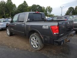 NISSAN TITAN XE 2010 gray crew pic gas 1N6AA0EC4AN316345 photo #3