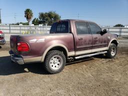 FORD F150 SUPER 2001 burgundy  gas 1FTRW08L81KE34063 photo #4