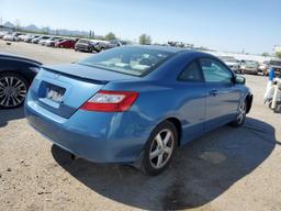 HONDA CIVIC LX 2007 blue  gas 2HGFG12667H561405 photo #4