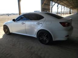 LEXUS IS 250 2011 white  gas JTHBF5C20B5135467 photo #3