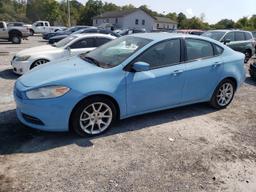 DODGE DART SXT 2013 blue sedan 4d gas 1C3CDFBA9DD259079 photo #2