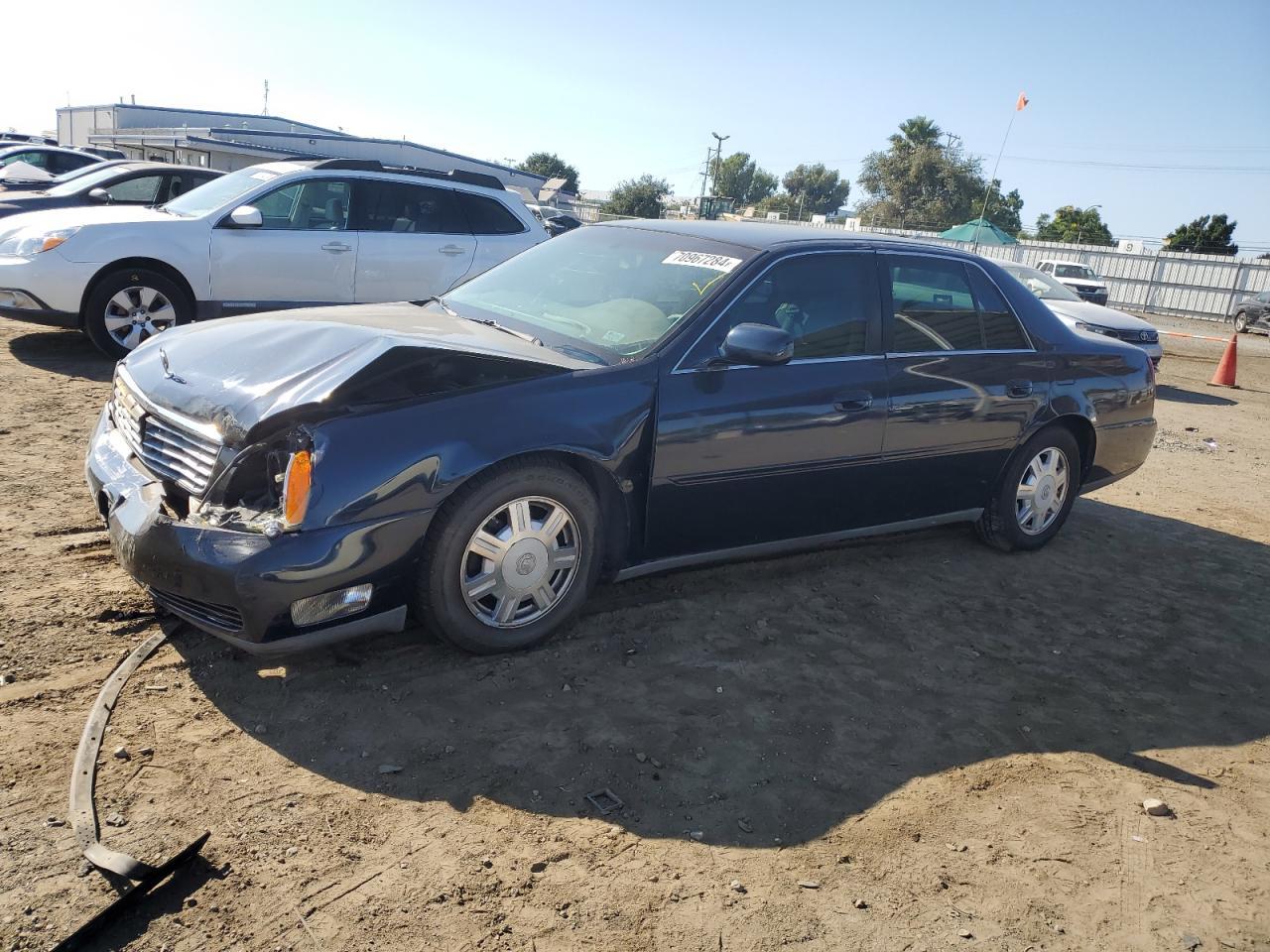 CADILLAC DEVILLE 2004 blue  gas 1G6KD57Y94U146968 photo #1