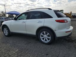 INFINITI FX35 2005 white 4dr spor gas JNRAS08W75X218197 photo #3