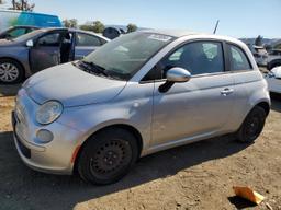 FIAT 500 POP 2012 silver  gas 3C3CFFAR2CT260505 photo #2