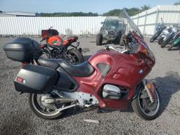 BMW R1100 RT 1998 maroon road/str gas WB10418A0WZC64525 photo #2