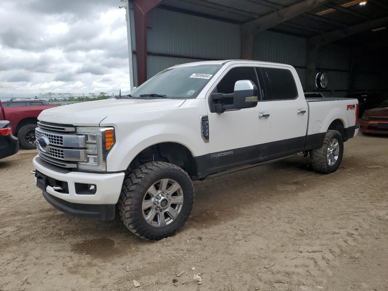 FORD F250 SUPER 2018 white  diesel 1FT7W2BT9JEB63170 photo #1