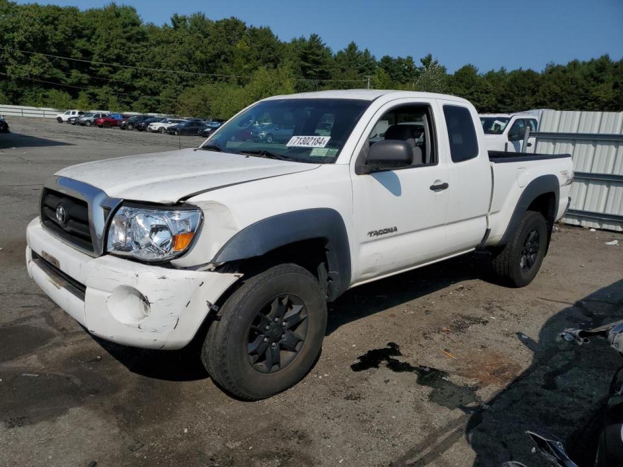 TOYOTA TACOMA ACC 2008 white  gas 5TEUU42N38Z471304 photo #1