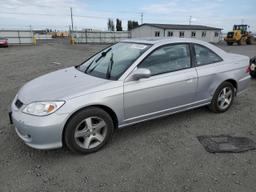 HONDA CIVIC EX 2004 silver  gas 1HGEM22914L021205 photo #2