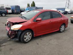 TOYOTA YARIS 2007 red  gas JTDBT923771118496 photo #2