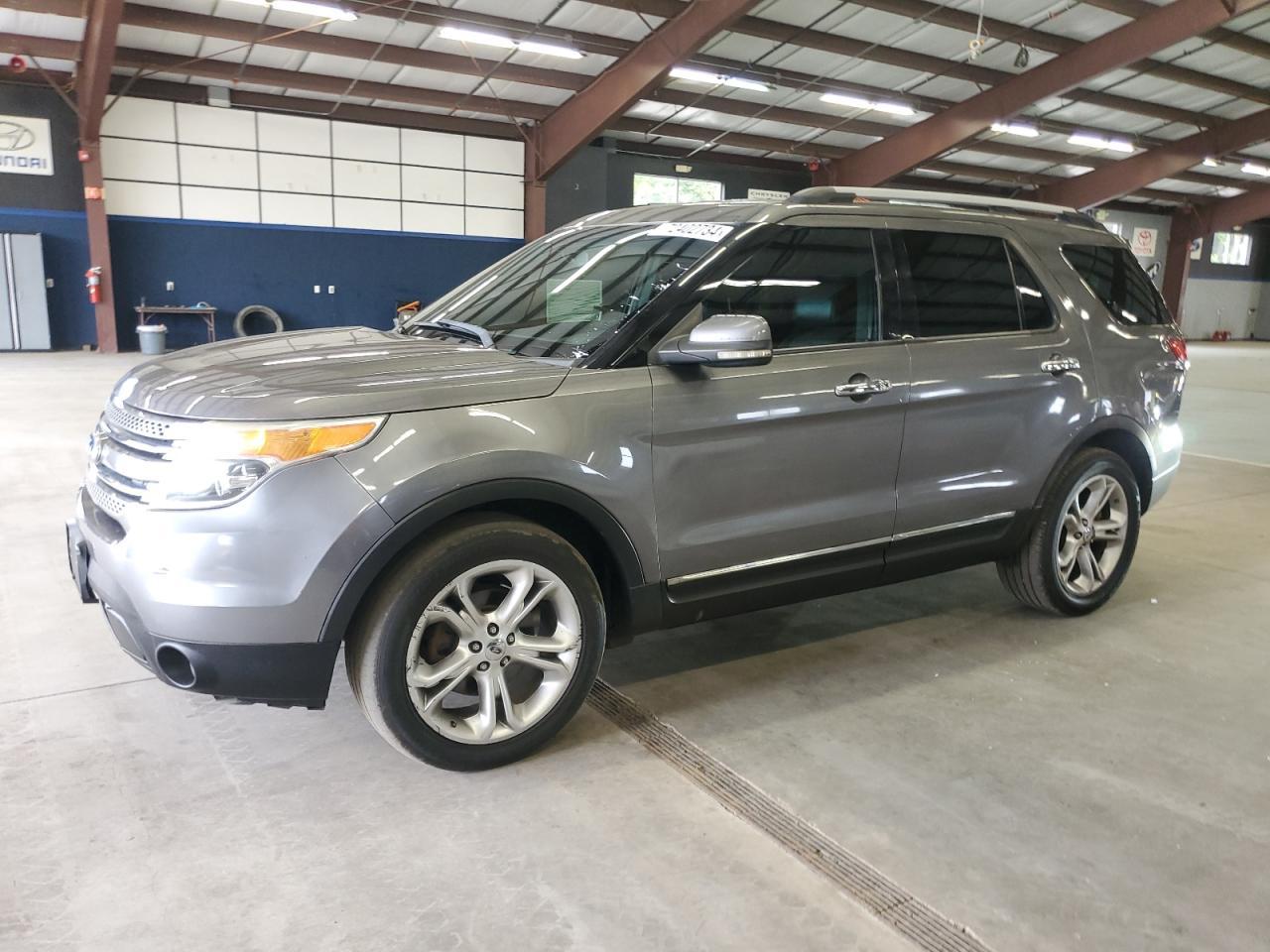 FORD EXPLORER L 2011 gray  gas 1FMHK8F85BGA47782 photo #1