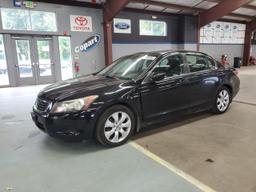 HONDA ACCORD EXL 2009 black sedan 4d gas 1HGCP26849A154771 photo #2