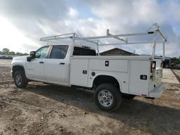 CHEVROLET SILVERADO 2024 white  gas 1GB1WLE79RF311497 photo #3