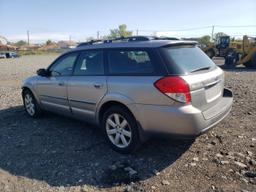 SUBARU OUTBACK 2. 2008 silver  gas 4S4BP62C387307014 photo #3