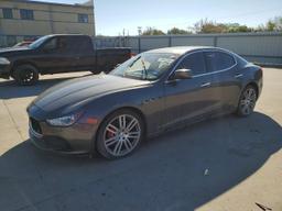 MASERATI GHIBLI 2015 gray sedan 4d gas ZAM57XSA9F1141390 photo #2