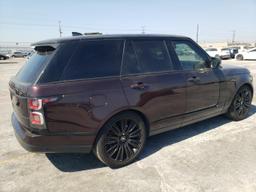 LAND ROVER RANGE ROVE 2020 maroon  gas SALGS2RU9LA590247 photo #4