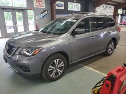 NISSAN PATHFINDER 2017 gray  gas 5N1DR2MM8HC600559 photo #2