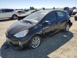 TOYOTA PRIUS C 2012 black  hybrid engine JTDKDTB32C1009058 photo #2