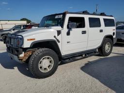 HUMMER H2 2003 white  gas 5GRGN23U53H112825 photo #2