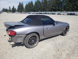 MAZDA MX-5 MIATA 2005 silver  gas JM1NB354X50414164 photo #4