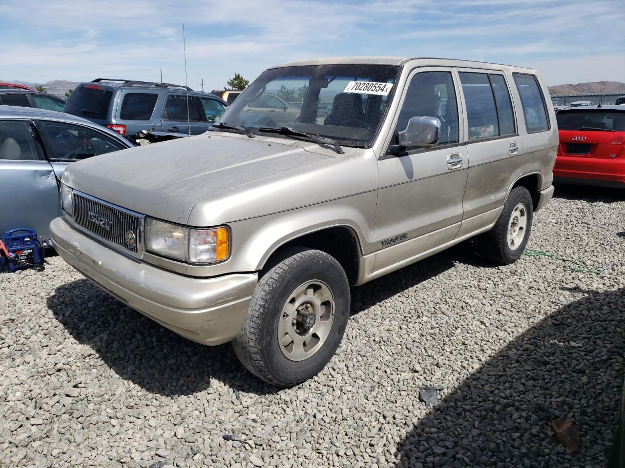 ISUZU TROOPER S 1994 gold  gas JACDH58V7R7929502 photo #1