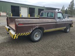 FORD F-250 1978 brown   F25JLCG6052 photo #4