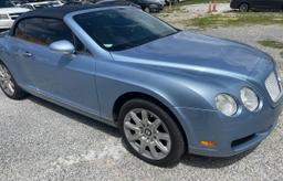 BENTLEY CONTINENTA 2007 blue converti gas SCBDR33W77C044274 photo #2