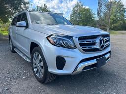 MERCEDES-BENZ GLS 450 4M 2017 silver 4dr spor gas 4JGDF6EE1HA804736 photo #2