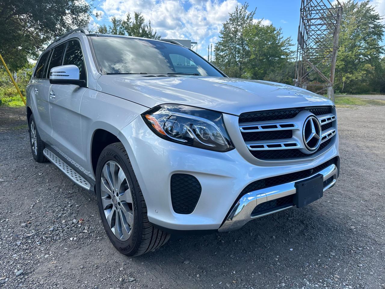 MERCEDES-BENZ GLS 450 4M 2017 silver 4dr spor gas 4JGDF6EE1HA804736 photo #1