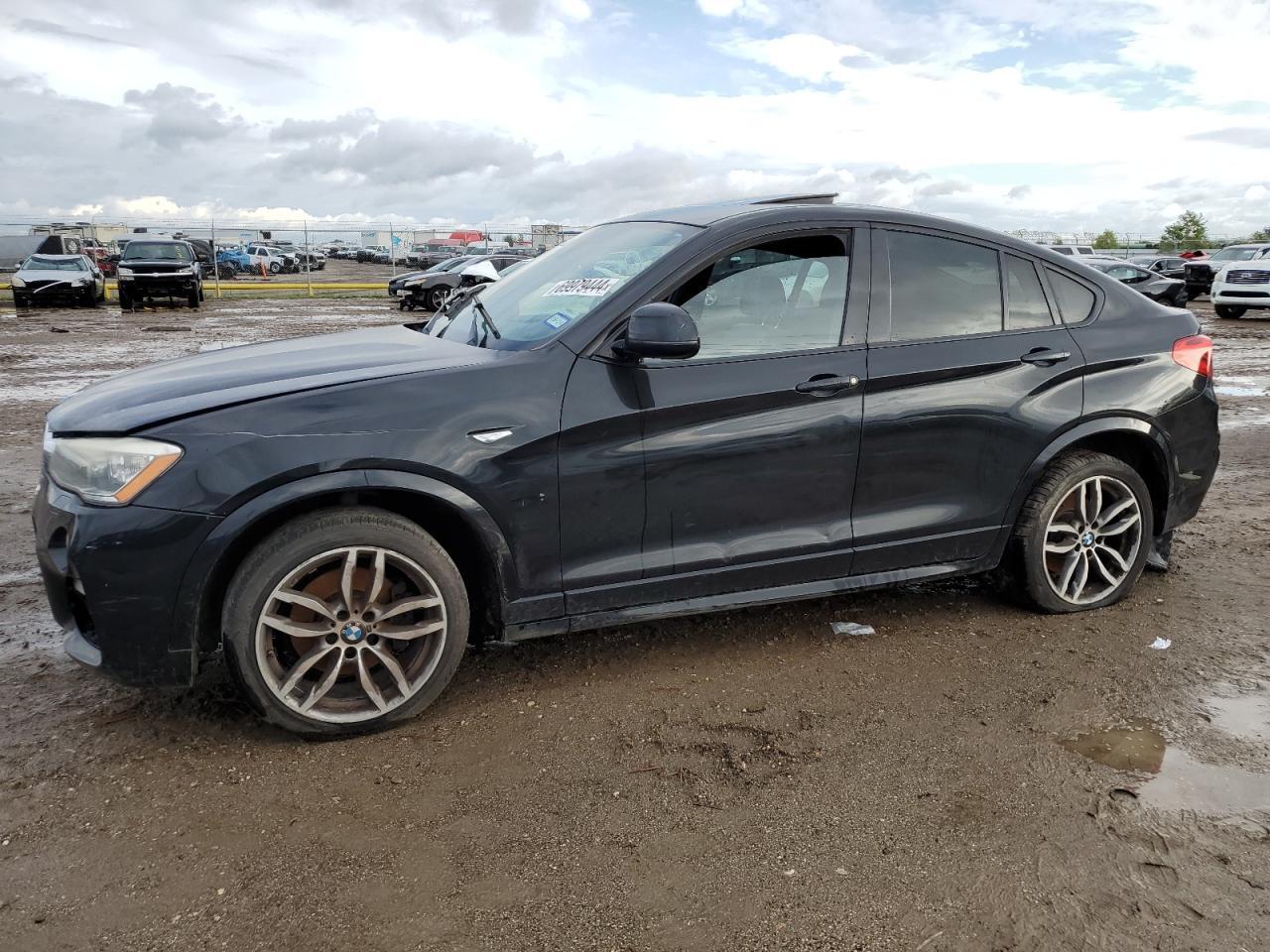 BMW X4 XDRIVE2 2015 black 4dr spor gas 5UXXW3C52F0M87490 photo #1