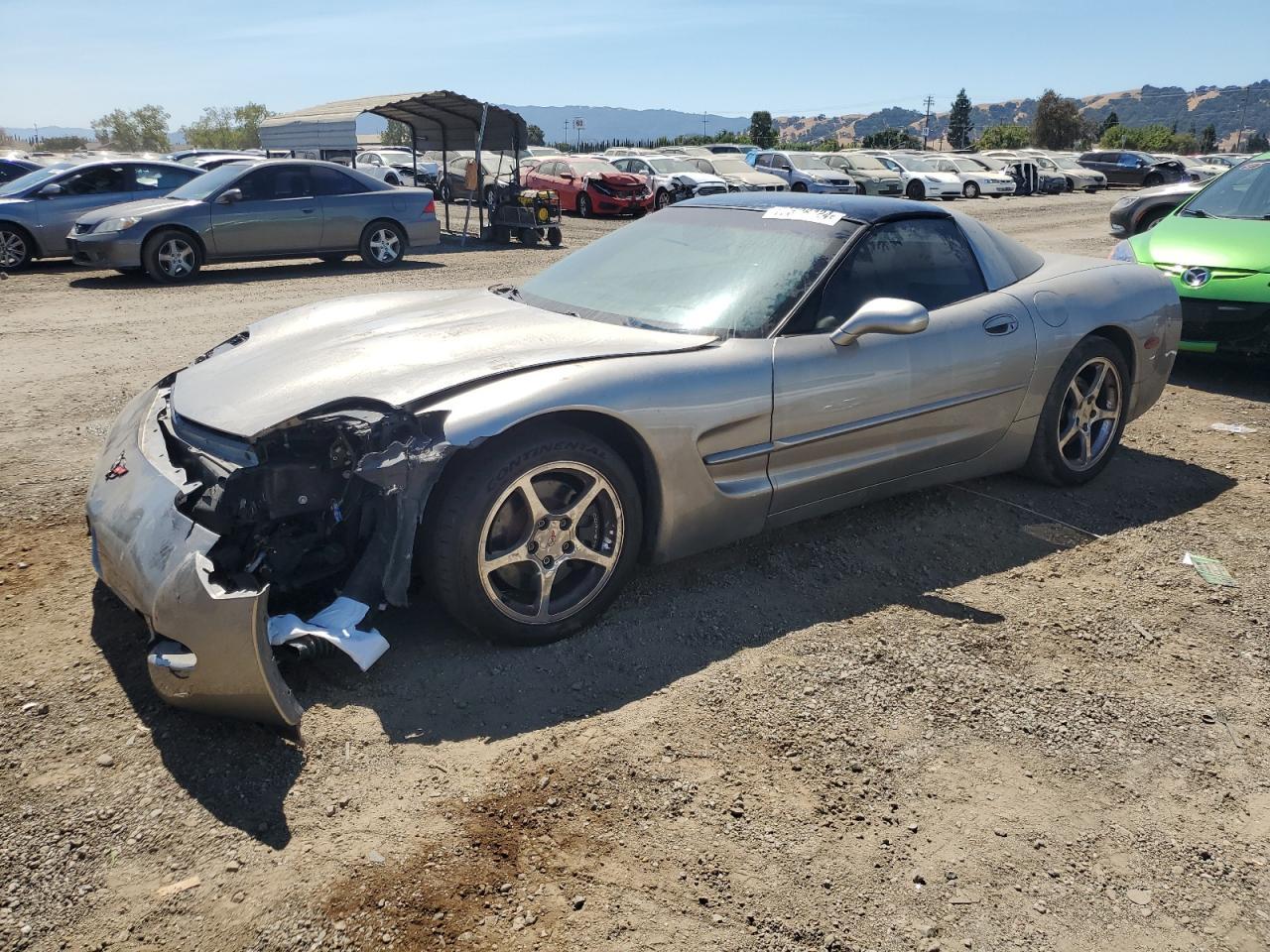 CHEVROLET CORVETTE 2000 tan  gas 1G1YY22G3Y5112588 photo #1