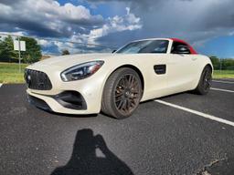 MERCEDES-BENZ AMG GT 2018 white  gas WDDYK7HA2JA018312 photo #3