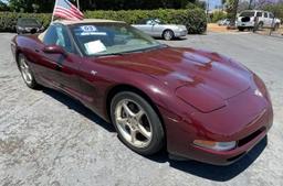 CHEVROLET CORVETTE 2003 burgundy converti gas 1G1YY32G735122037 photo #2