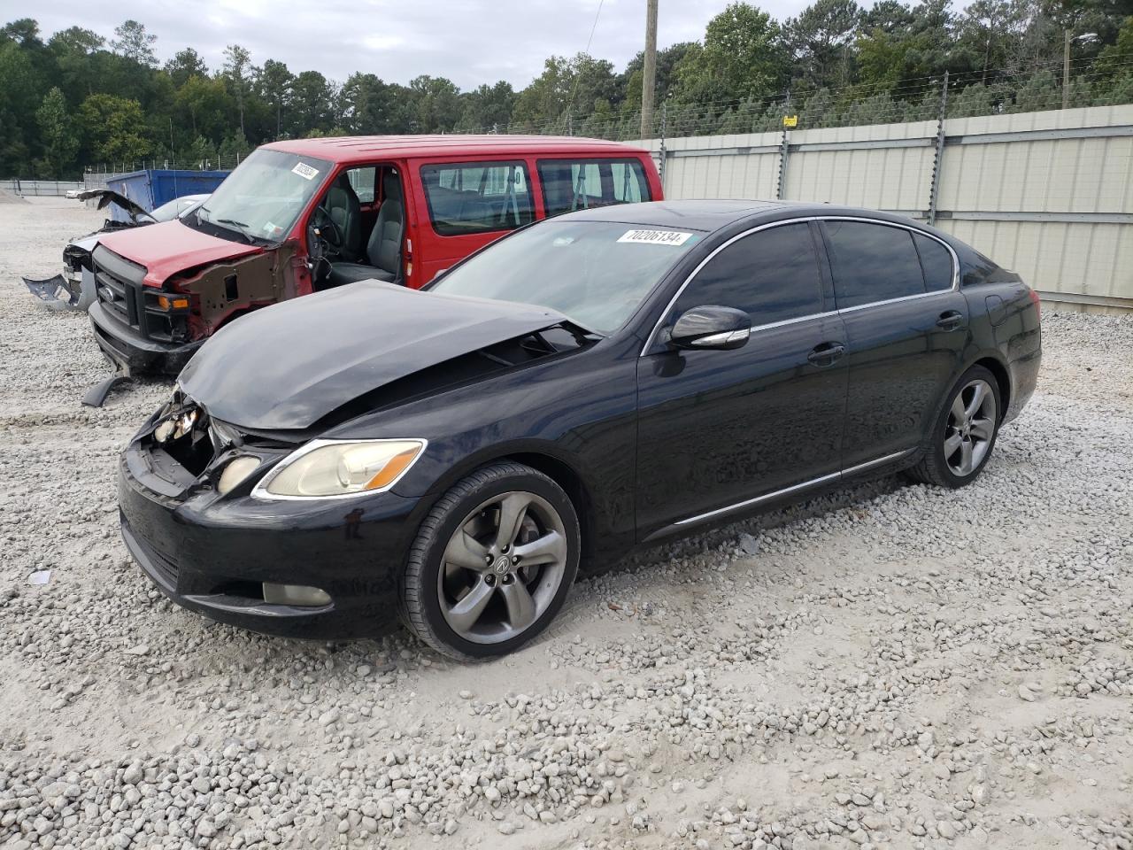 LEXUS GS 350 2008 black sedan 4d gas JTHBE96S480039613 photo #1