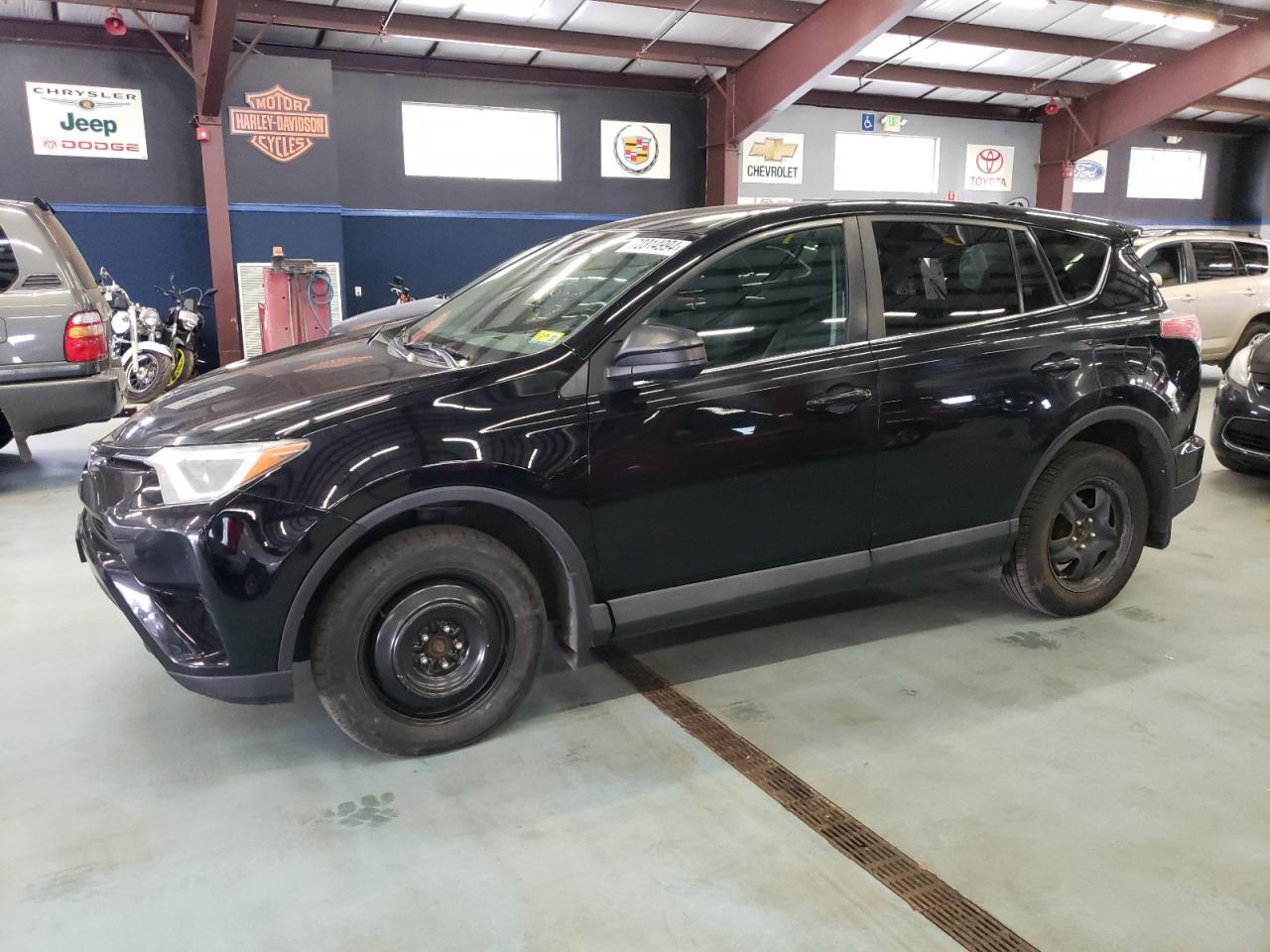 TOYOTA RAV4 LE 2017 black 4dr spor gas 2T3BFREV6HW673348 photo #1