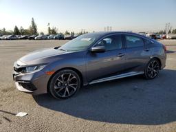 HONDA CIVIC SPOR 2020 gray  gas 2HGFC2F88LH599340 photo #2