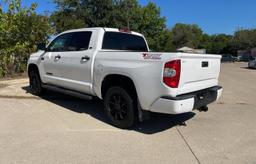 TOYOTA TUNDRA CRE 2021 white  gas 5TFEY5F12MX287950 photo #4