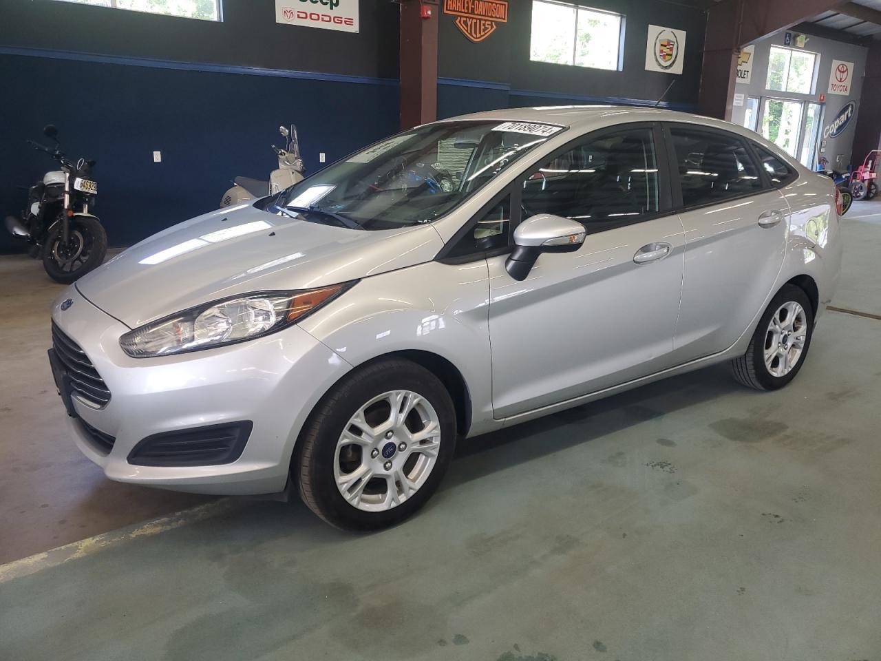 FORD FIESTA SE 2016 silver sedan 4d gas 3FADP4BJ5GM164142 photo #1