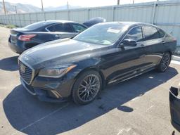 GENESIS G80 SPORT 2018 black  gas KMHGN4JB9JU271815 photo #2