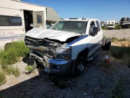 CHEVROLET SILVERADO 2015 white 4dr ext diesel 1GB5KZC80FZ551026 photo #2